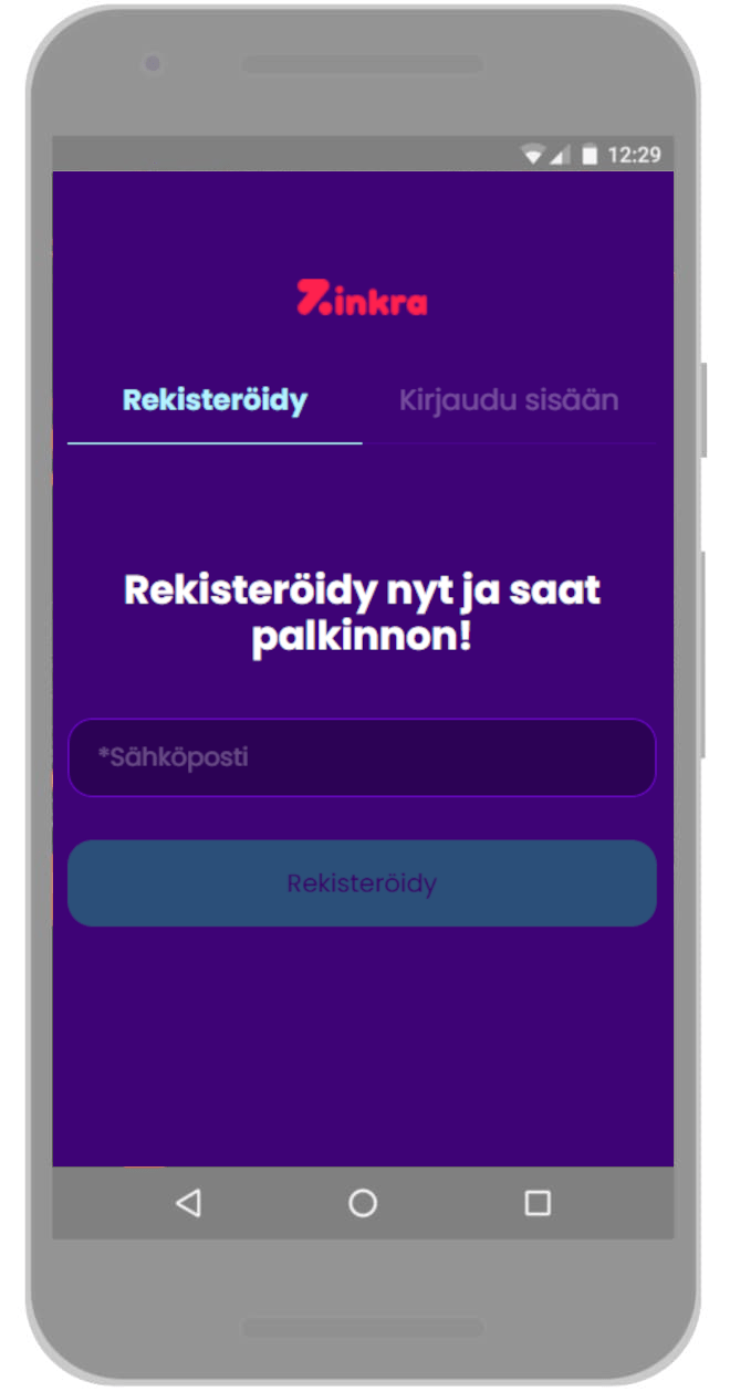 Avaa pelitili ja valitse maksutapa.