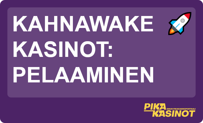 Kahnawake kasinot ja pelaaminen.