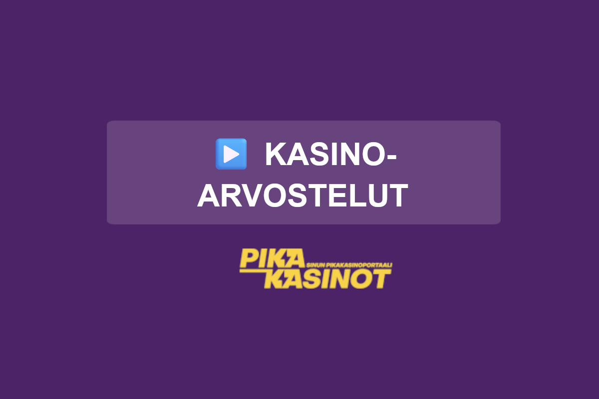 kasinoarvostelut.