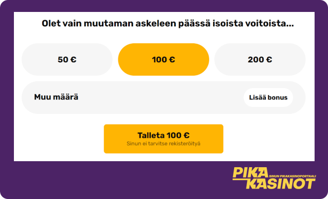 Kasinoarvostelut testaavat talletuksen.