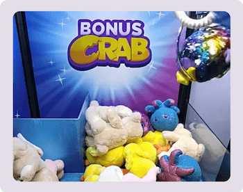 Bonus Crab pelin saaliita.