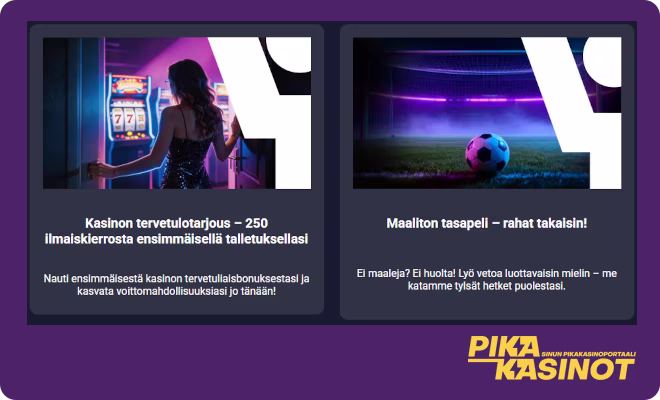 Mansaaren casino kampanjoita.