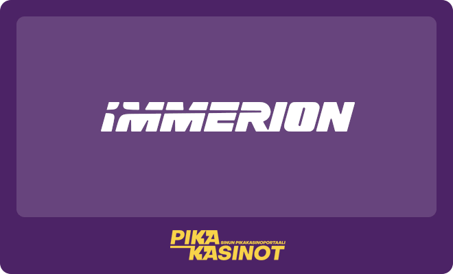Lue Immerion kasino arvostelu ja pelaa pikana.