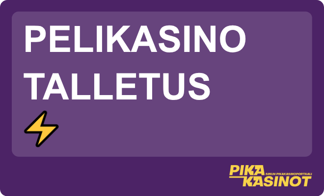 Pelikasino talletus.