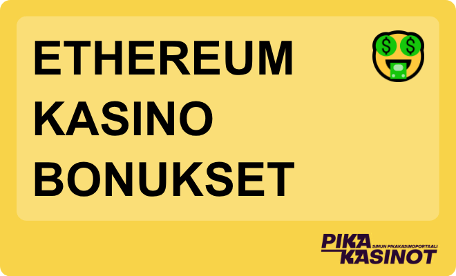 Ethereum kasino bonukset.