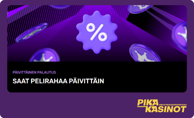 Joker.io kasino bonus maksetaan cashbackin muodossa.