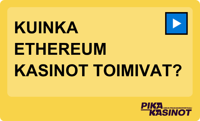 Kuinka Ethereum kasinot toimivat?
