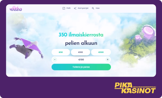 Wisho kasino kokemuksia voi hankkia verovapaasti.