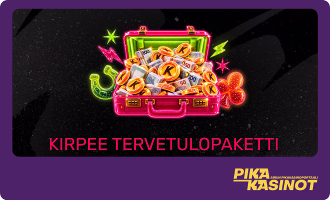 Nappaa Kirpee Casino bonus koodilla.